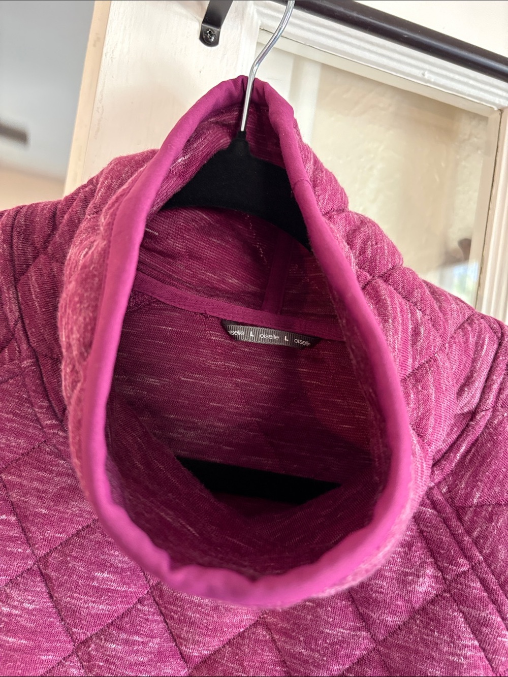 Oiselle Quilted Lauren Pullover (Queen/L) - Picture 2 of 5